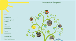 Desktop Screenshot of bergwaldschule.de
